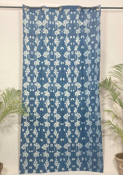 Handcrafted shibori curtains