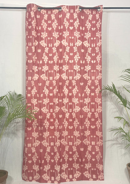 Handcrafted shibori curtains