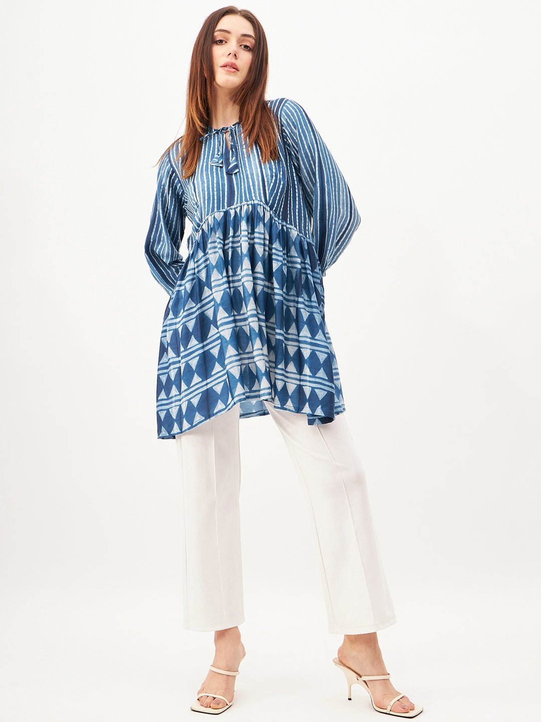 Handcrafted Shibori Top