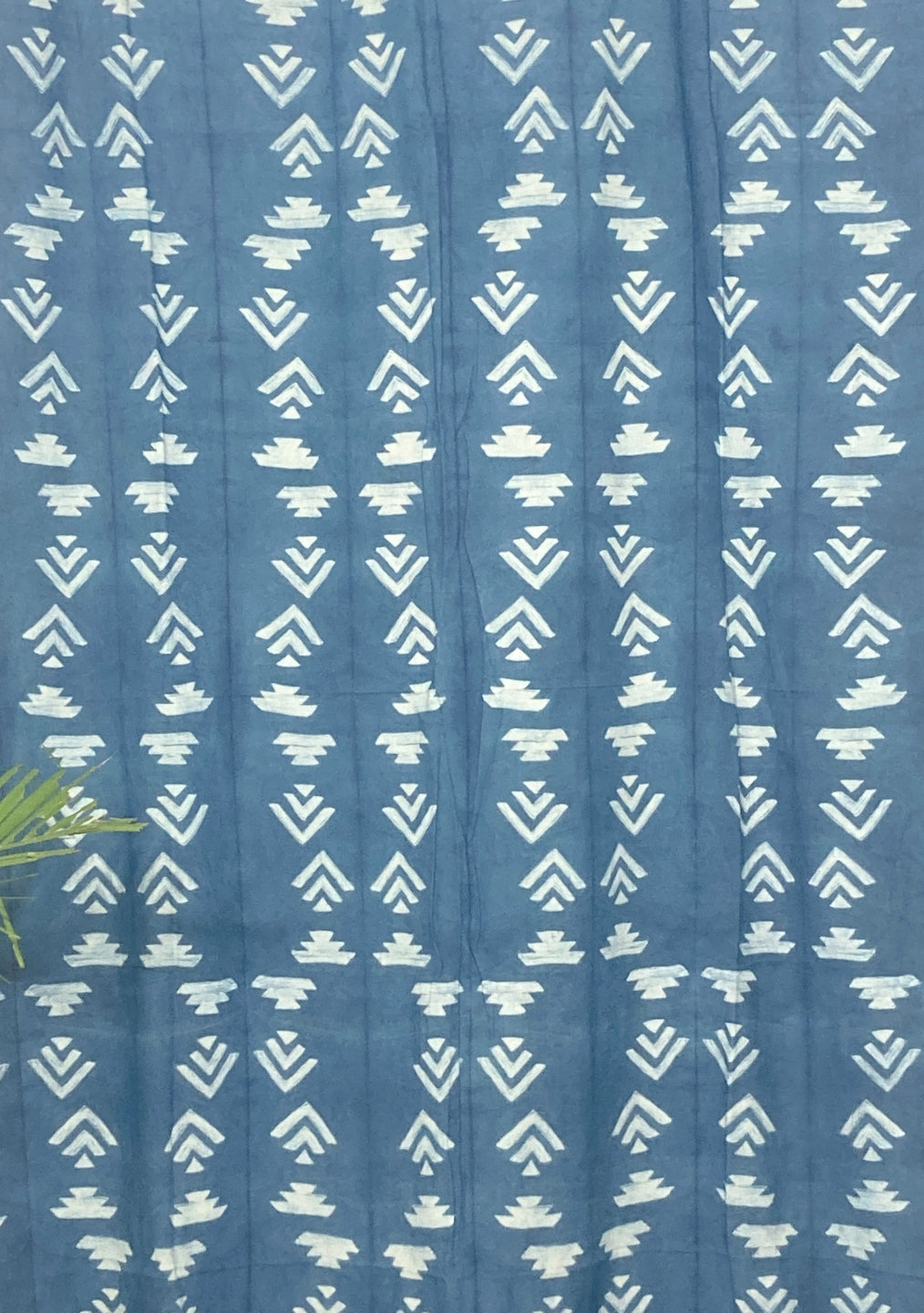 Handcrafted shibori curtains