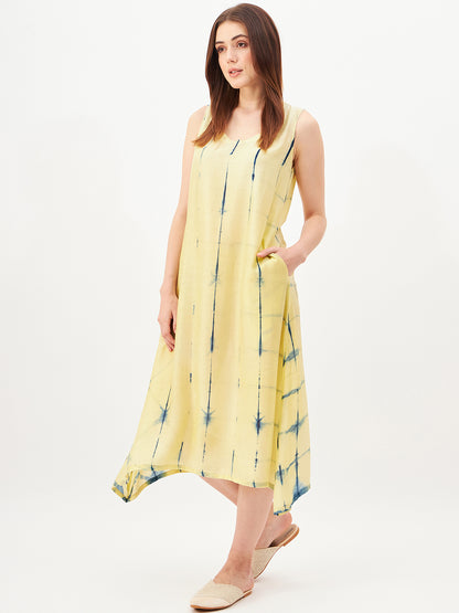 Sleeveless A-line dress