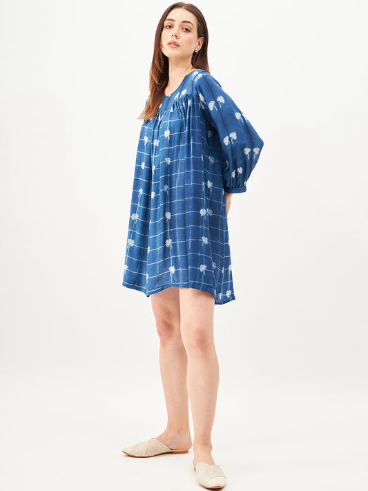 Handcrafted Shibori top and Dress