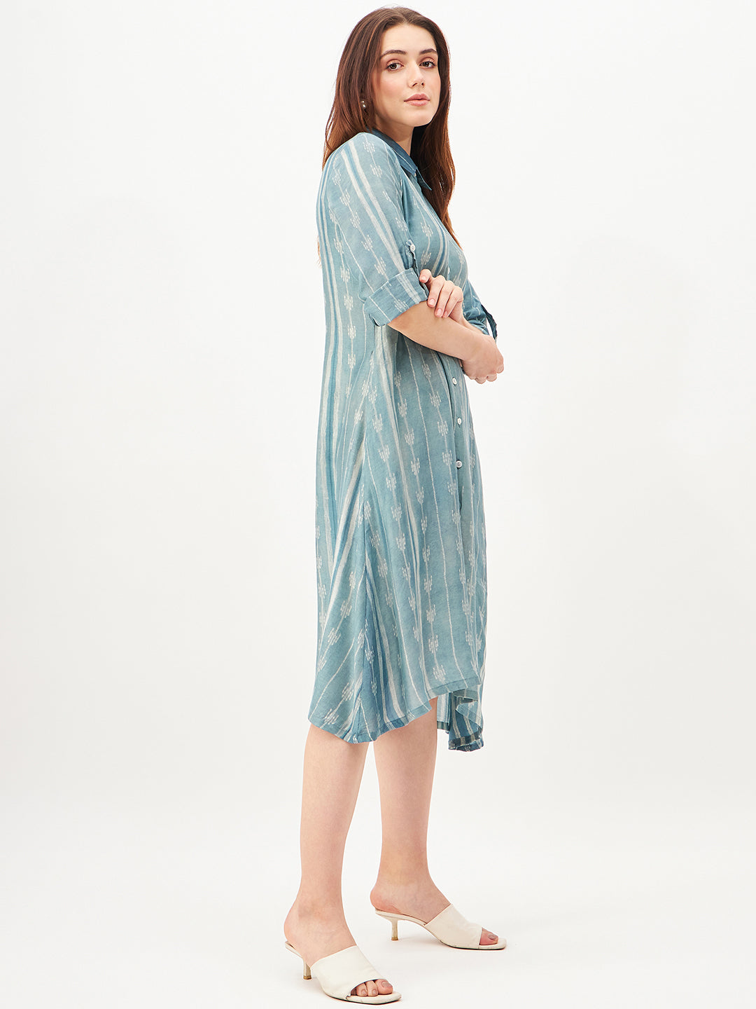 Handcrafted shibori Dress