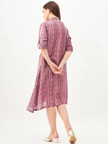 Handcrafted shibori Dress