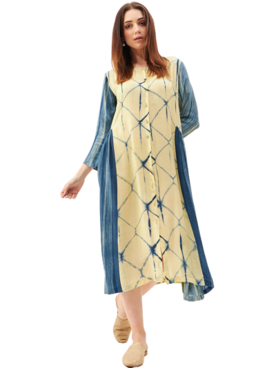 Handcrafted Shibori Dress